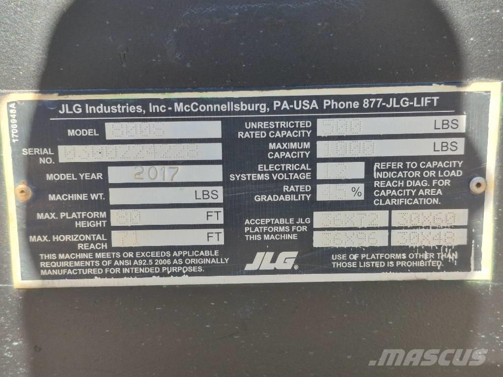 JLG 800 S Piattaforme a braccio telescopico