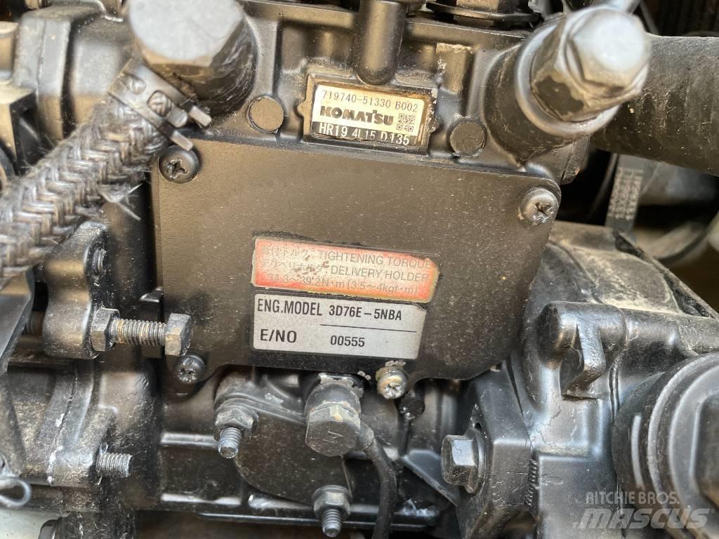 Komatsu PC 20 Escavatori cingolati