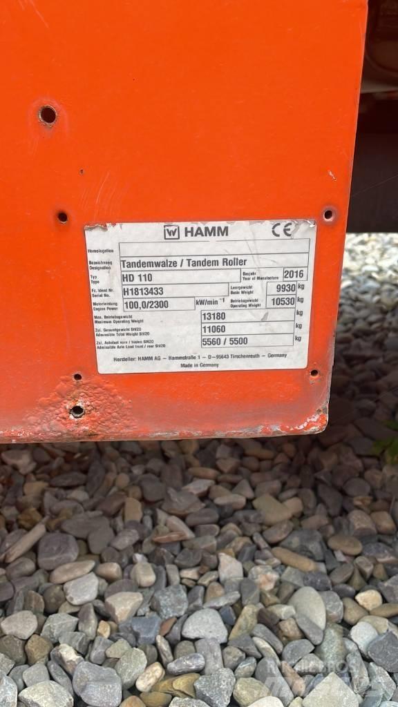 Hamm HD 110 Rulli a doppio tamburo