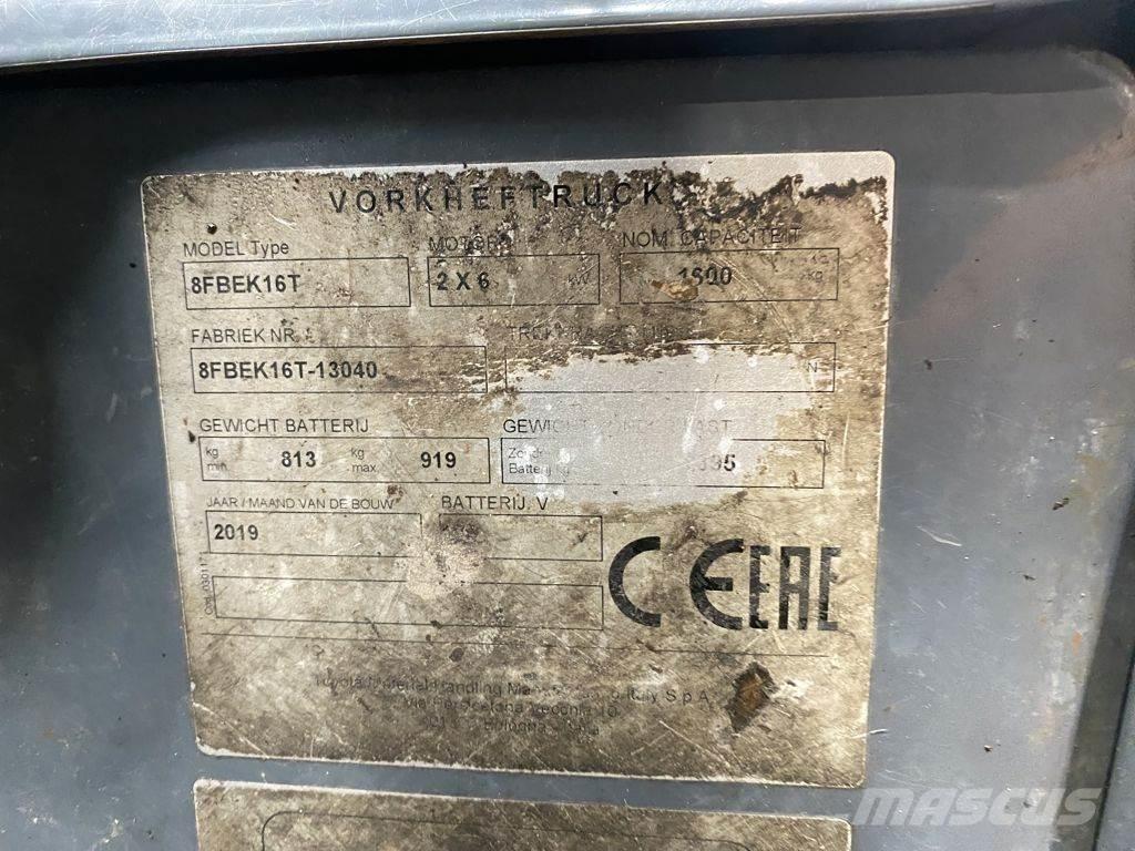 Toyota 8FBEK16T Carrelli elevatori elettrici