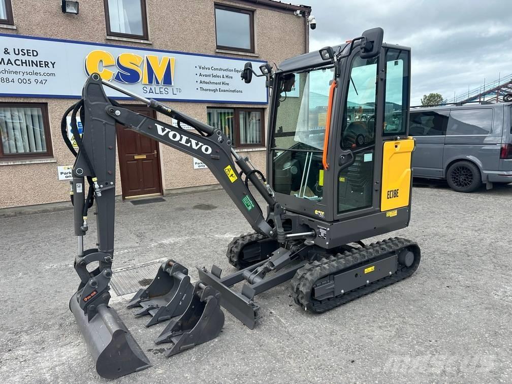 Volvo EC 18 E Miniescavatori