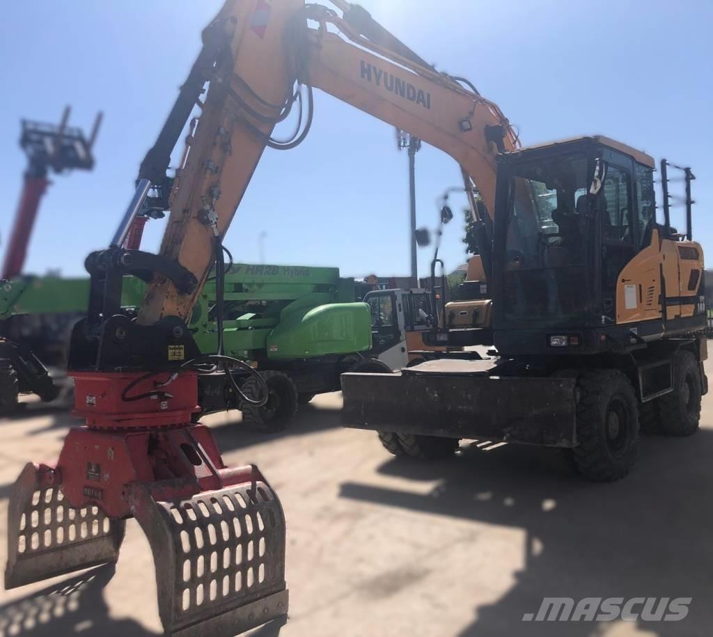 Hyundai HW140 Escavatori gommati