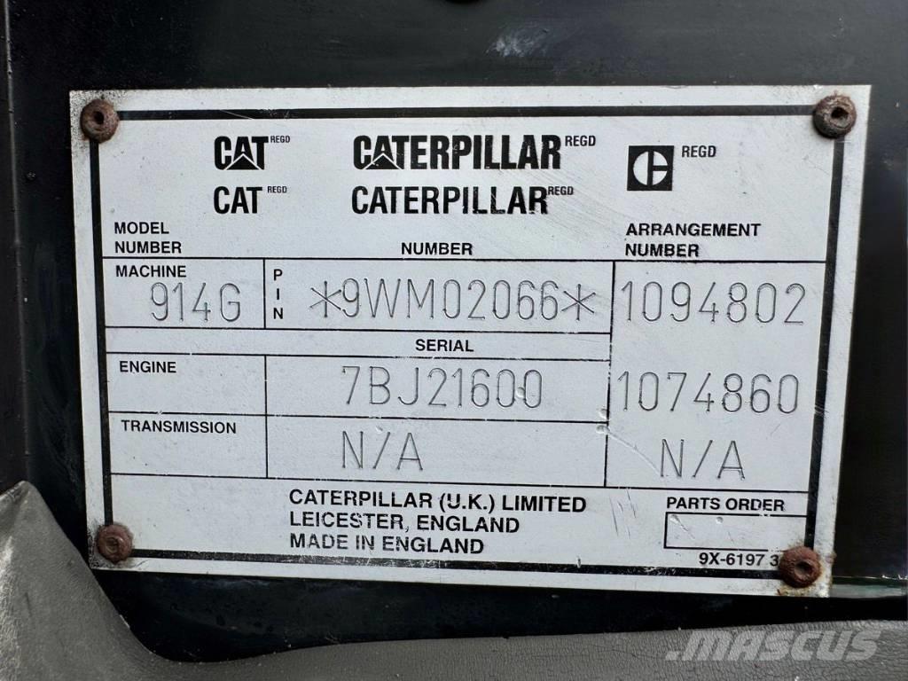 CAT 914 G Pale gommate