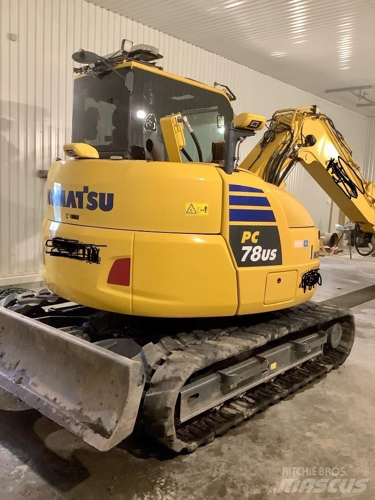 Komatsu Pc 78 us- 10 Escavatori medi 7t - 12t