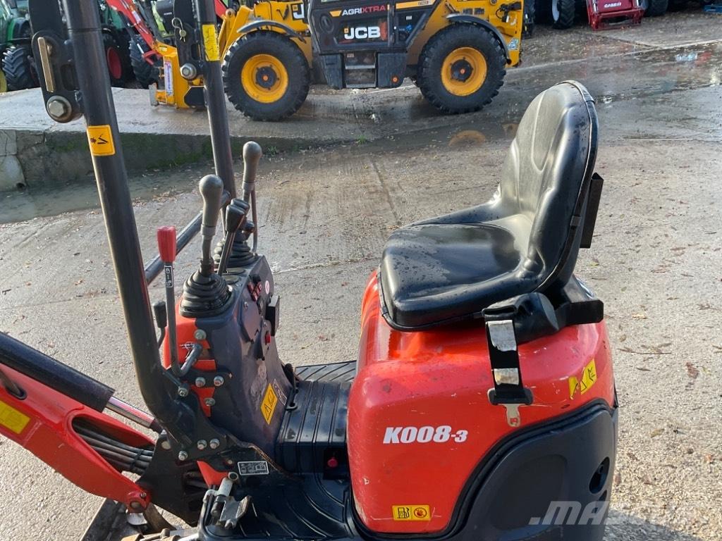 Kubota K 008-3 Miniescavatori