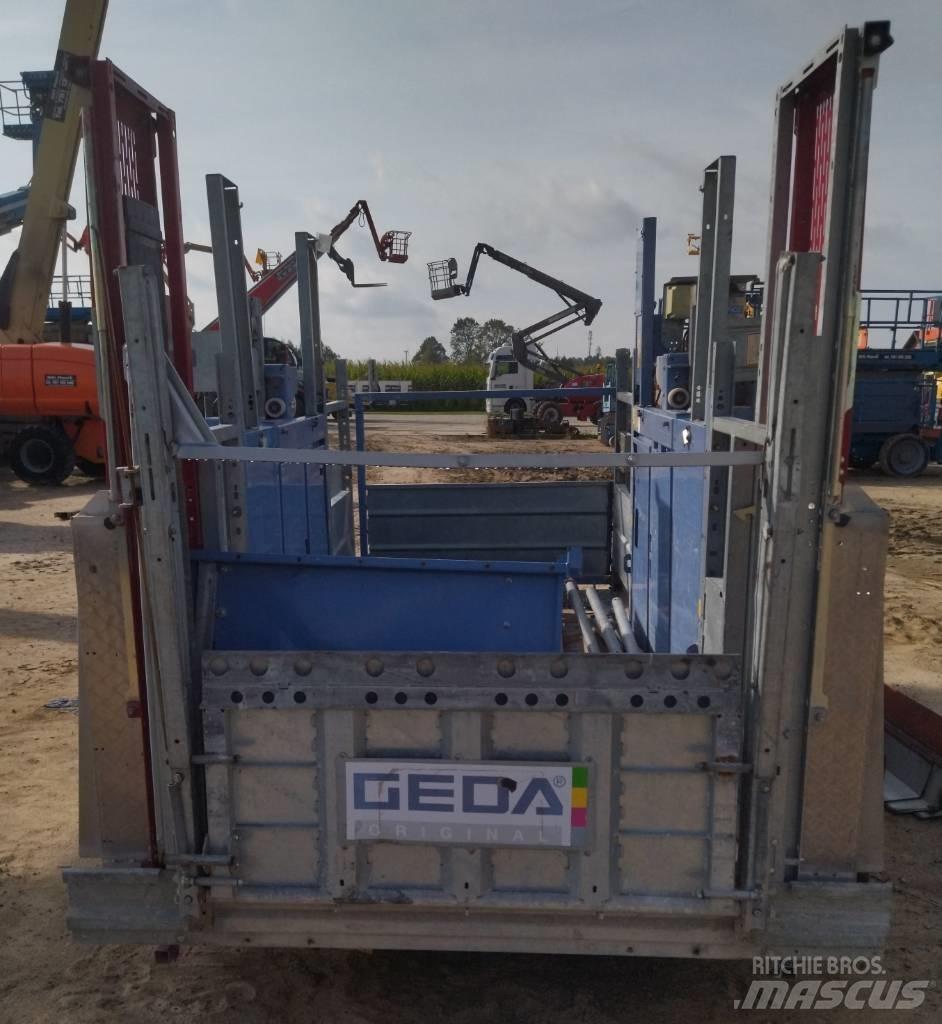 Geda 1500 Z/ZP Paranchi, argani e sollevatori di materiale