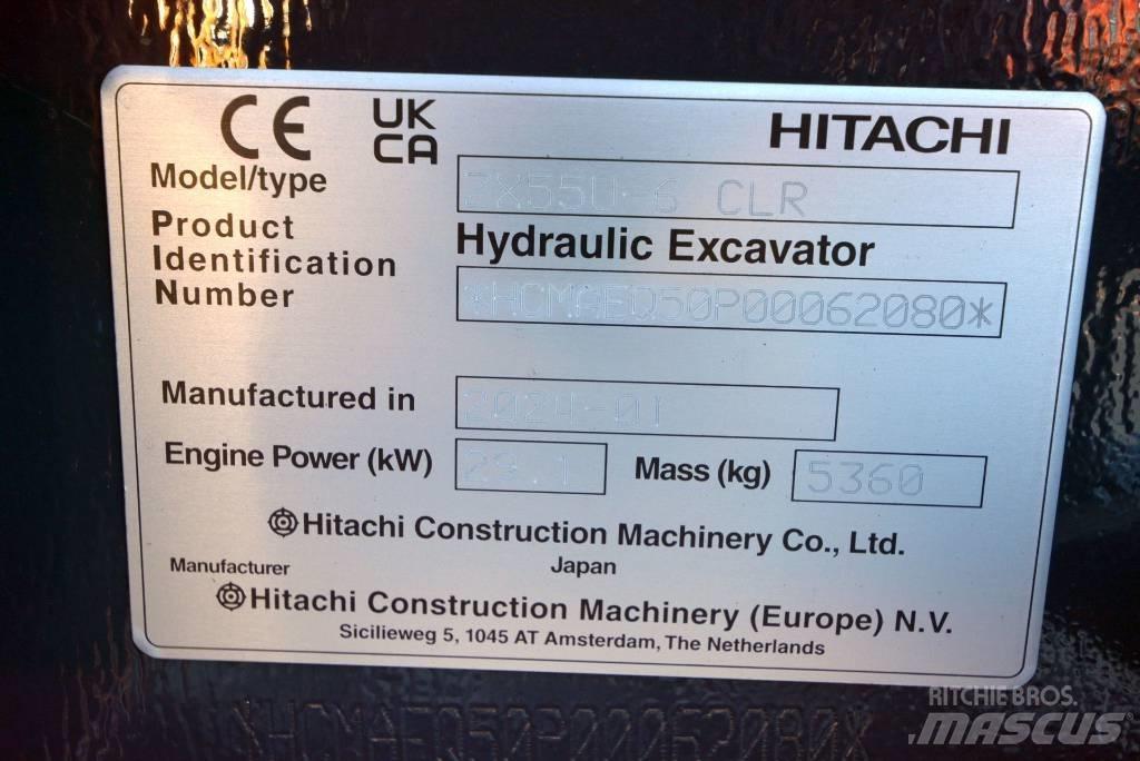 Hitachi ZX 55 U-6 Miniescavatori
