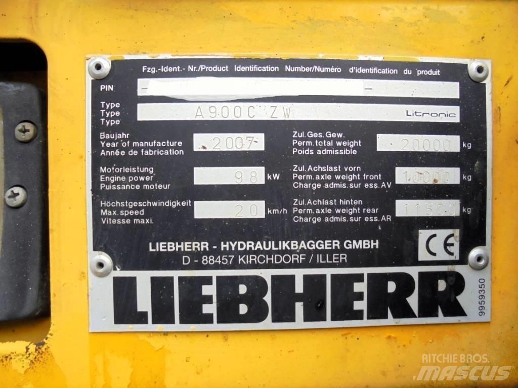Liebherr A 900 C ZW Escavatori gommati