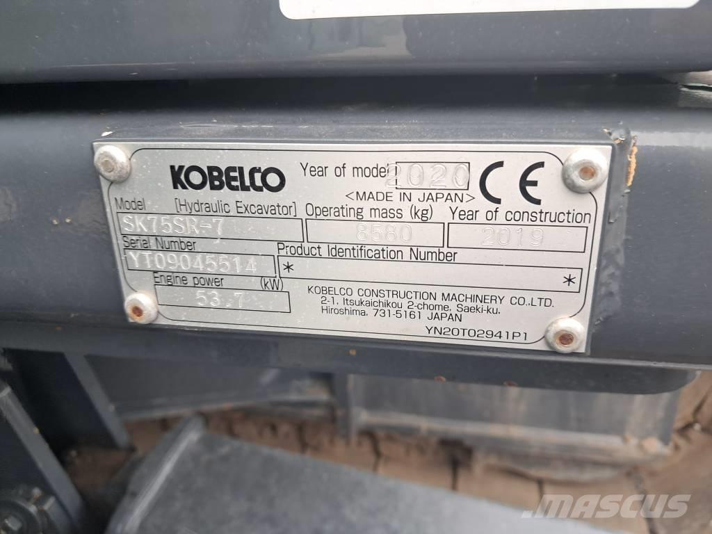 Kobelco SK75SR-7 Escavatori medi 7t - 12t