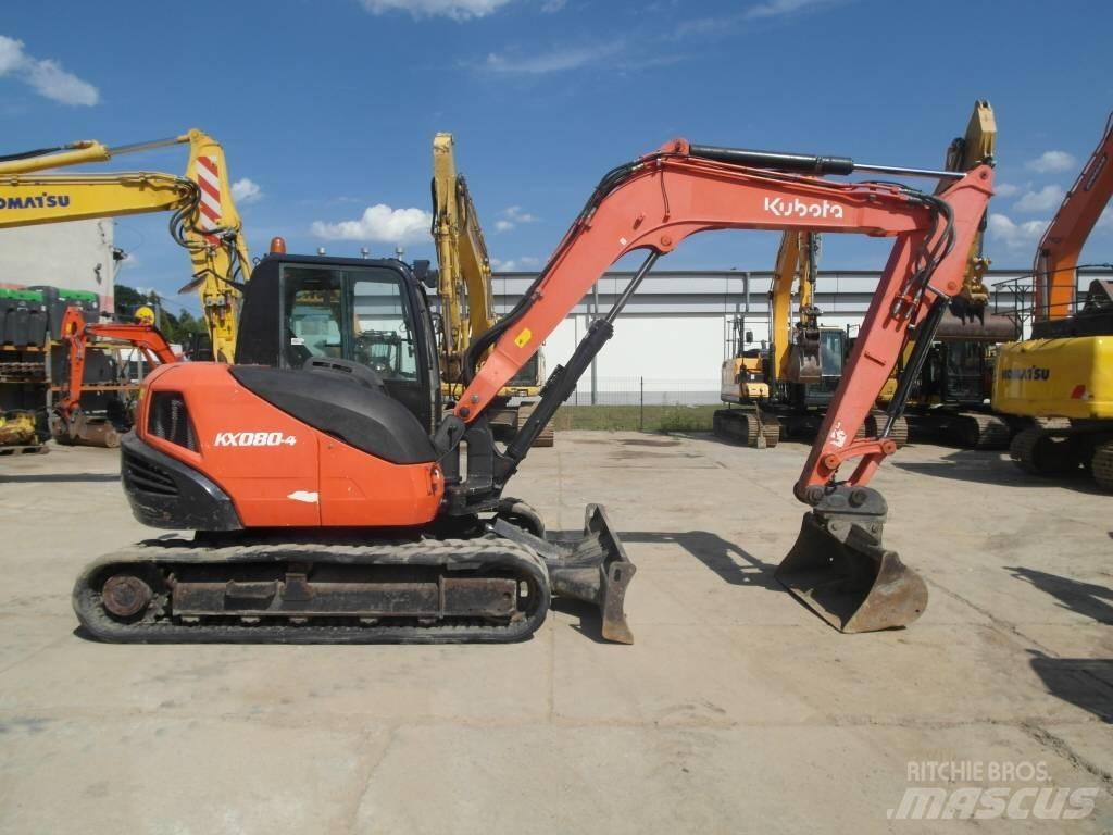 Kubota KX 080-4 Escavatori medi 7t - 12t