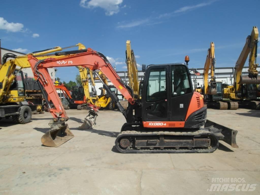 Kubota KX 080-4 Escavatori medi 7t - 12t
