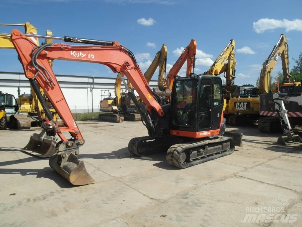Kubota KX 080-4 Escavatori medi 7t - 12t