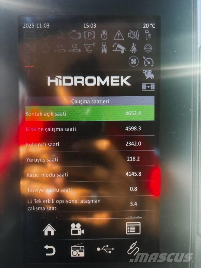 Hidromek HMK 230 NLC Escavatori cingolati