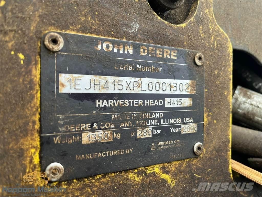 John Deere H415 Decespugliatrici e trinciatrici idrauliche