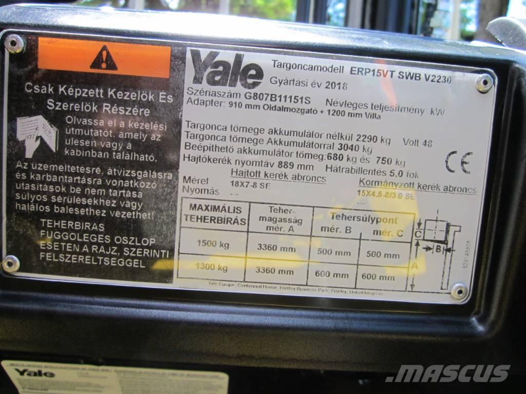 Yale ERP15VT Carrelli elevatori elettrici