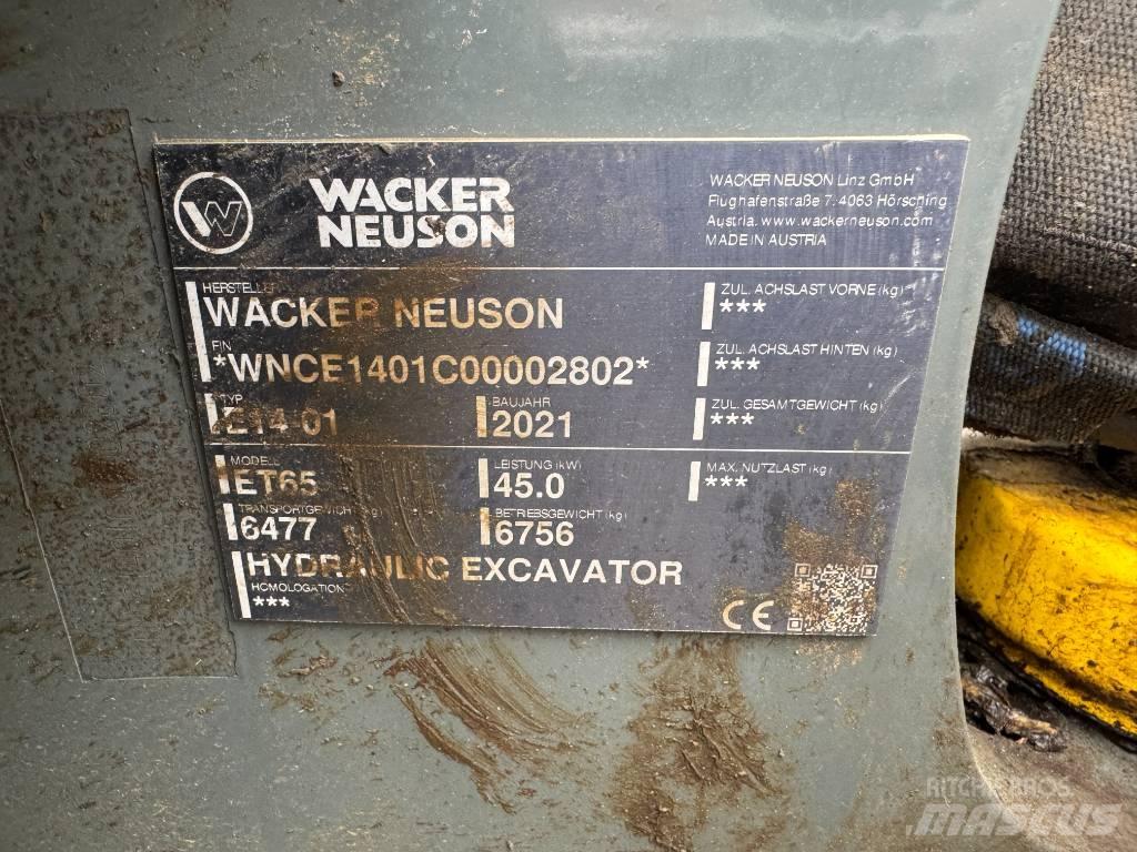 Wacker Neuson ET65 Escavatori cingolati