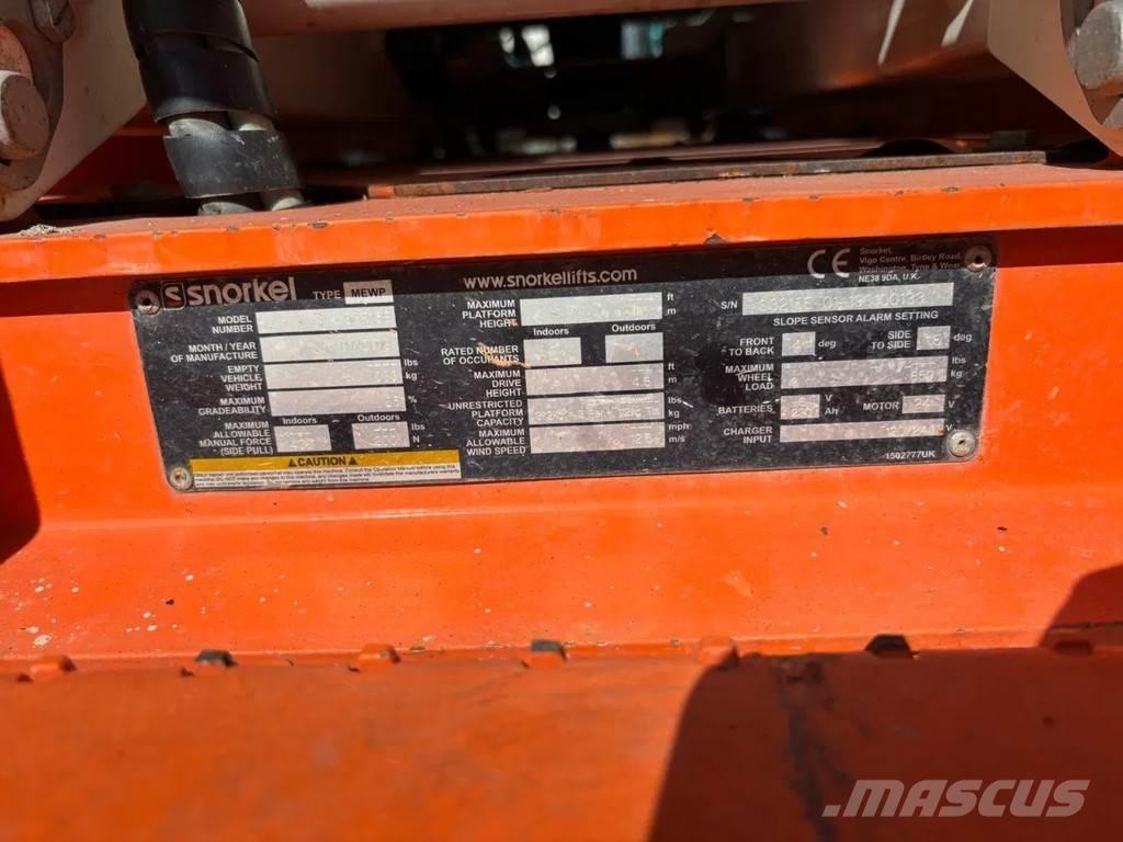 Snorkel S3215E Piattaforme a pantografo