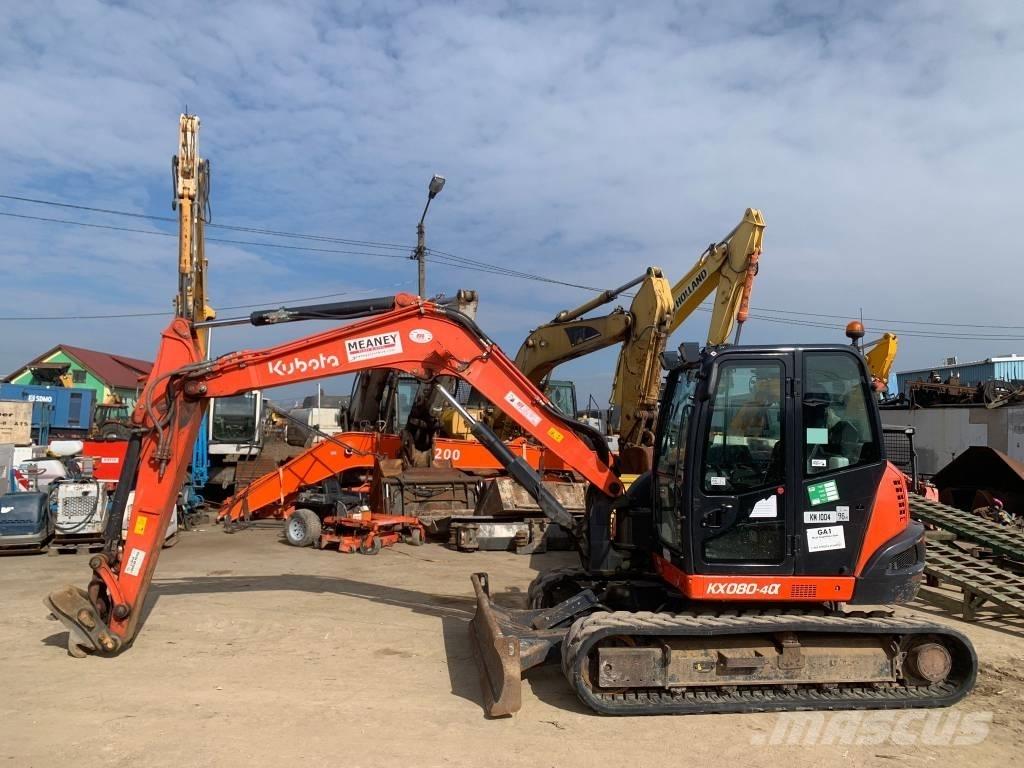 Kubota KX 080-4A Escavatori medi 7t - 12t