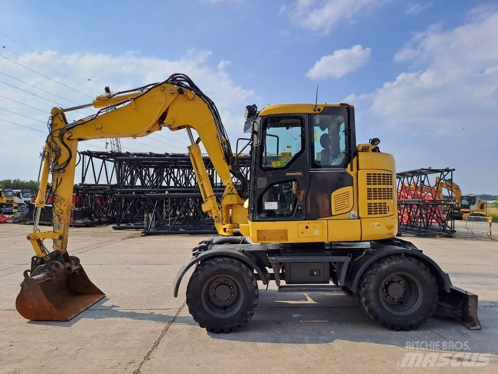 Komatsu PW118MR-11 Escavatori gommati