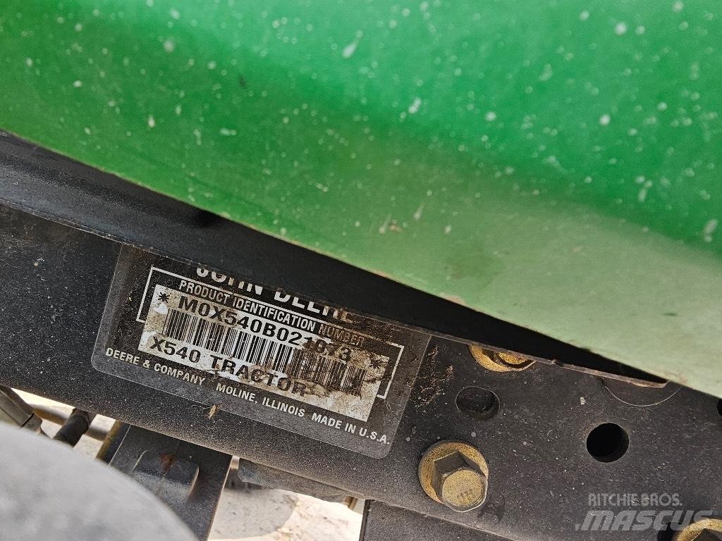 John Deere X 540 Trattori compatti