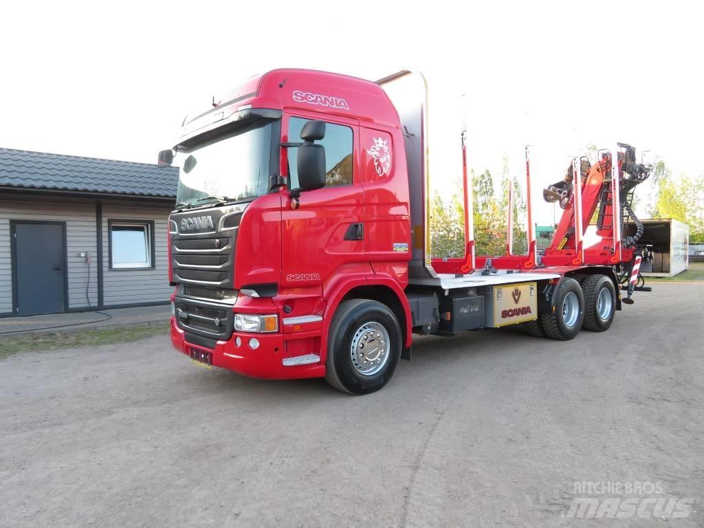 Scania R 500 Camion trasporto legname