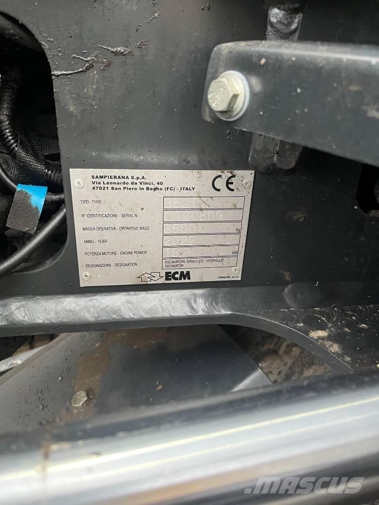 ECM 35 ZT Miniescavatori