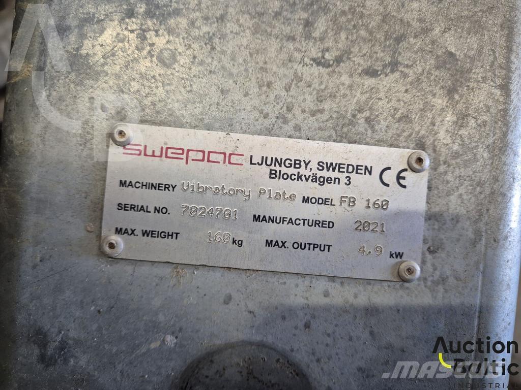 Swepac FB 160 Vibratori