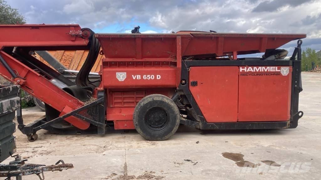 Hammel VB 650 D Trituratori di rifiuti