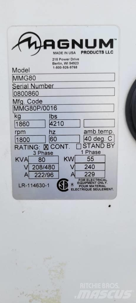 Magnum MMG 80 Generatori diesel