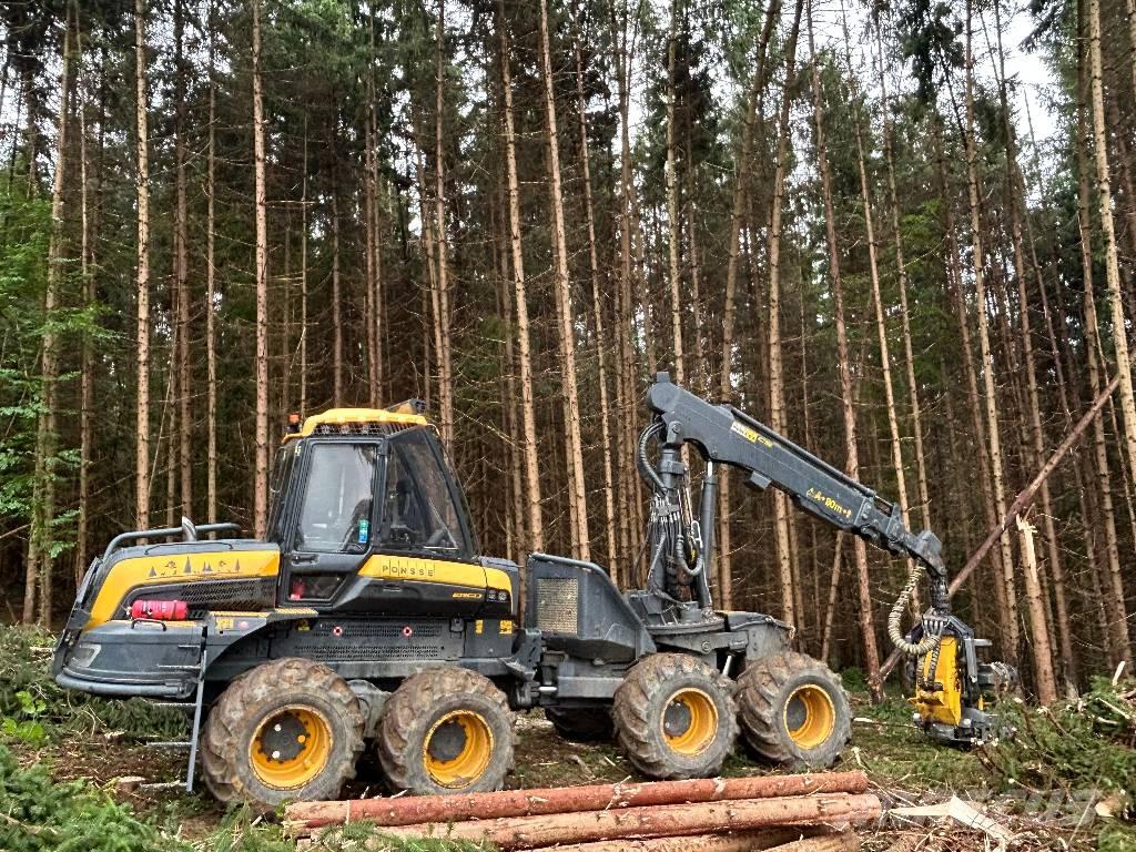 Ponsse Ergo 8W Abbattitrici, Disboscatrici