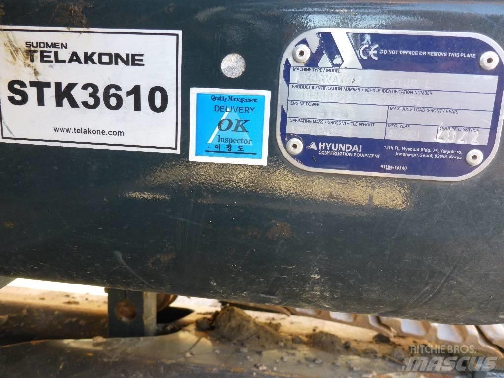 Hyundai HX180L Escavatori cingolati