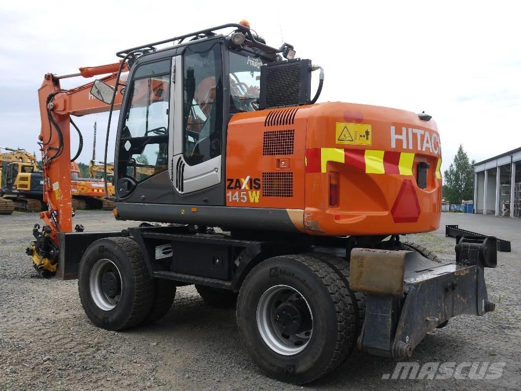 Hitachi ZX 145 W-3 Escavatori gommati