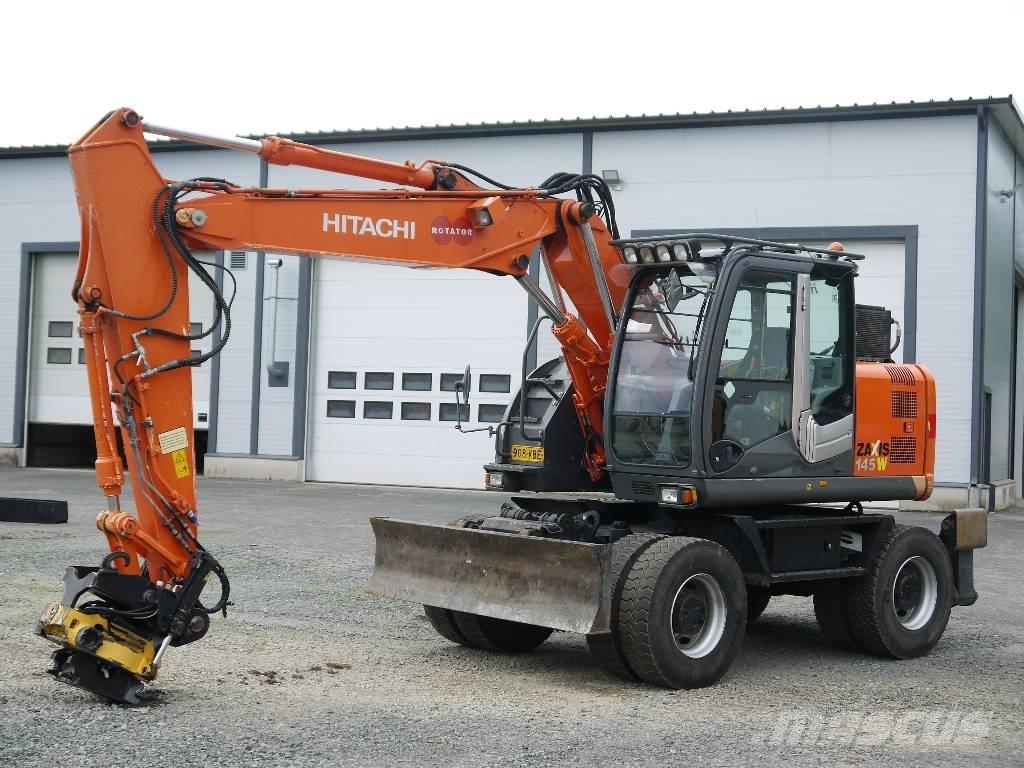 Hitachi ZX 145 W-3 Escavatori gommati