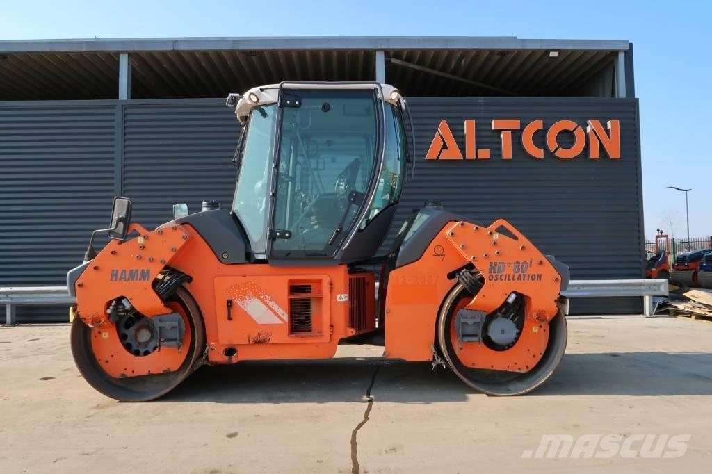 Hamm HD+ 80I VO-S Rulli a doppio tamburo