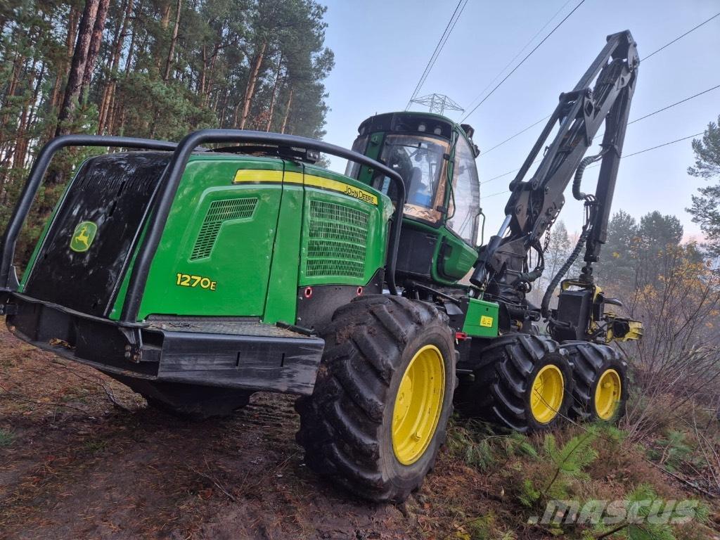 John Deere 1270 E Abbattitrici, Disboscatrici