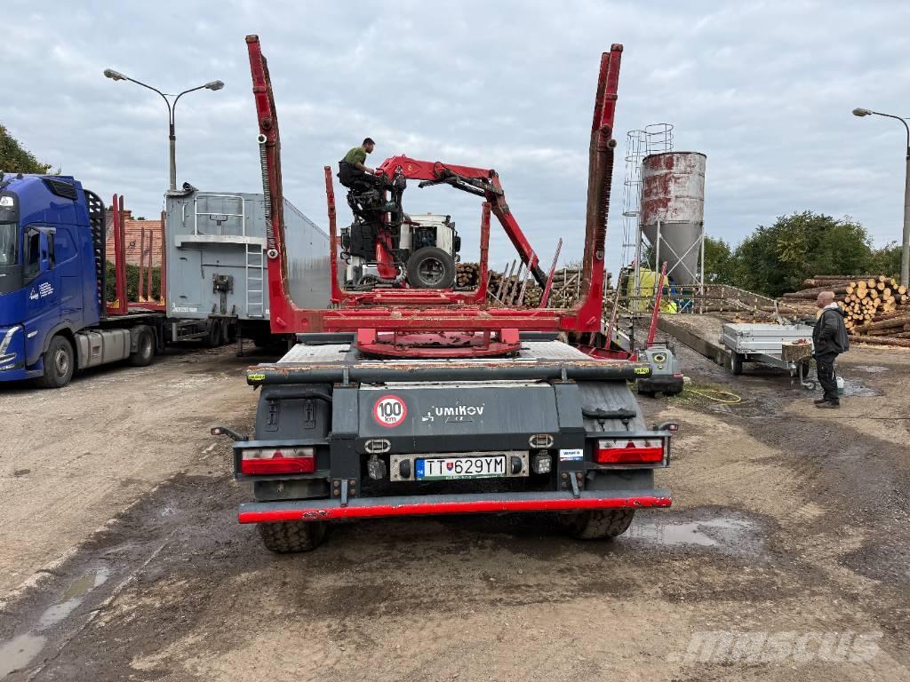 Umikov PN 2.18T Rimorchi trasporto legname