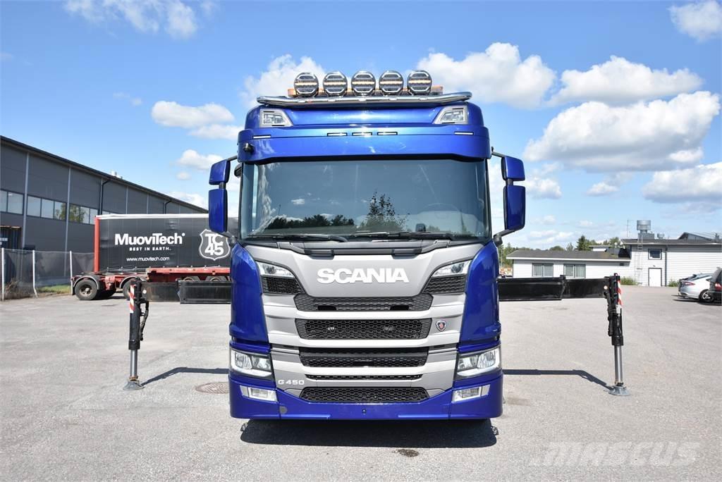 Scania G450 8X4 Autogru