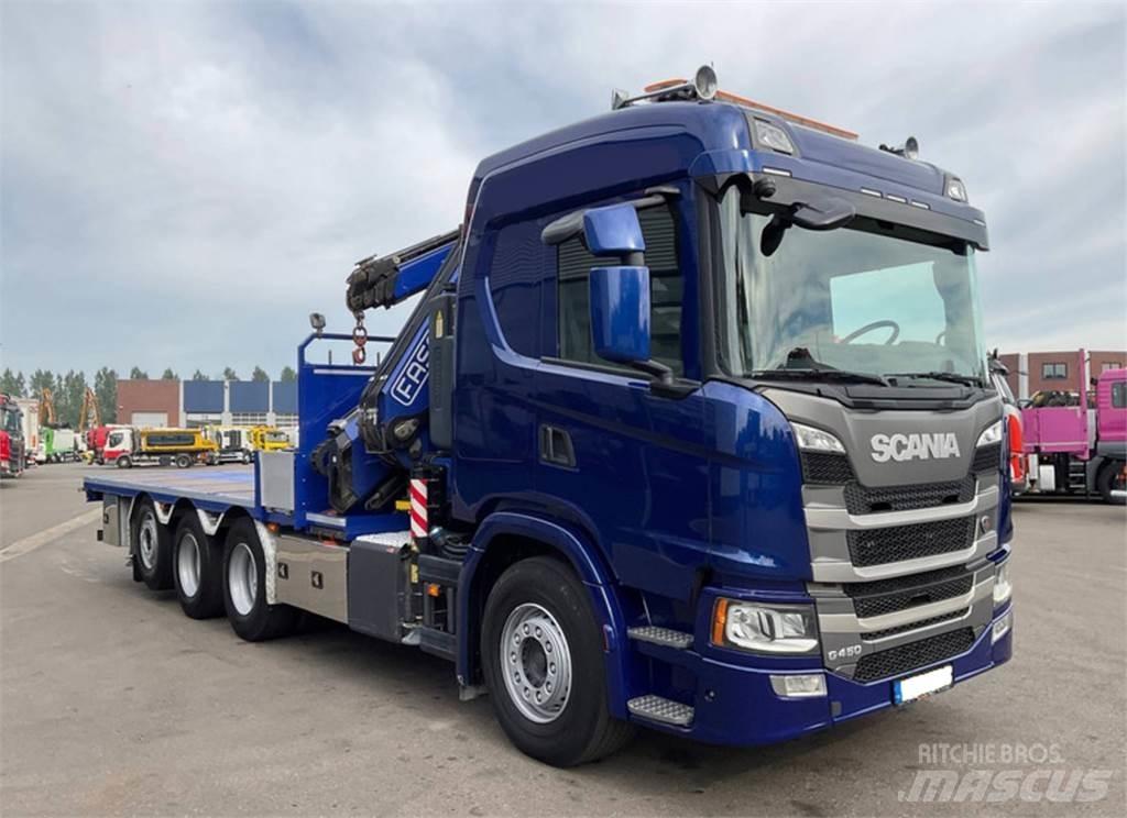 Scania G450 8X4 Autogru