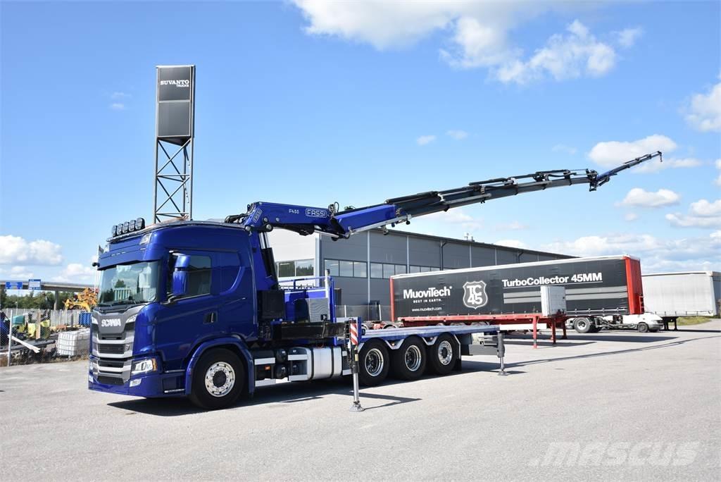 Scania G450 8X4 Autogru