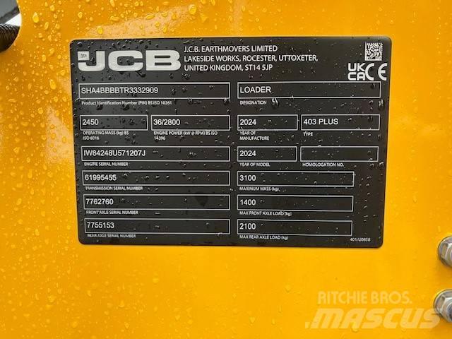 JCB 403 Plus Pale gommate
