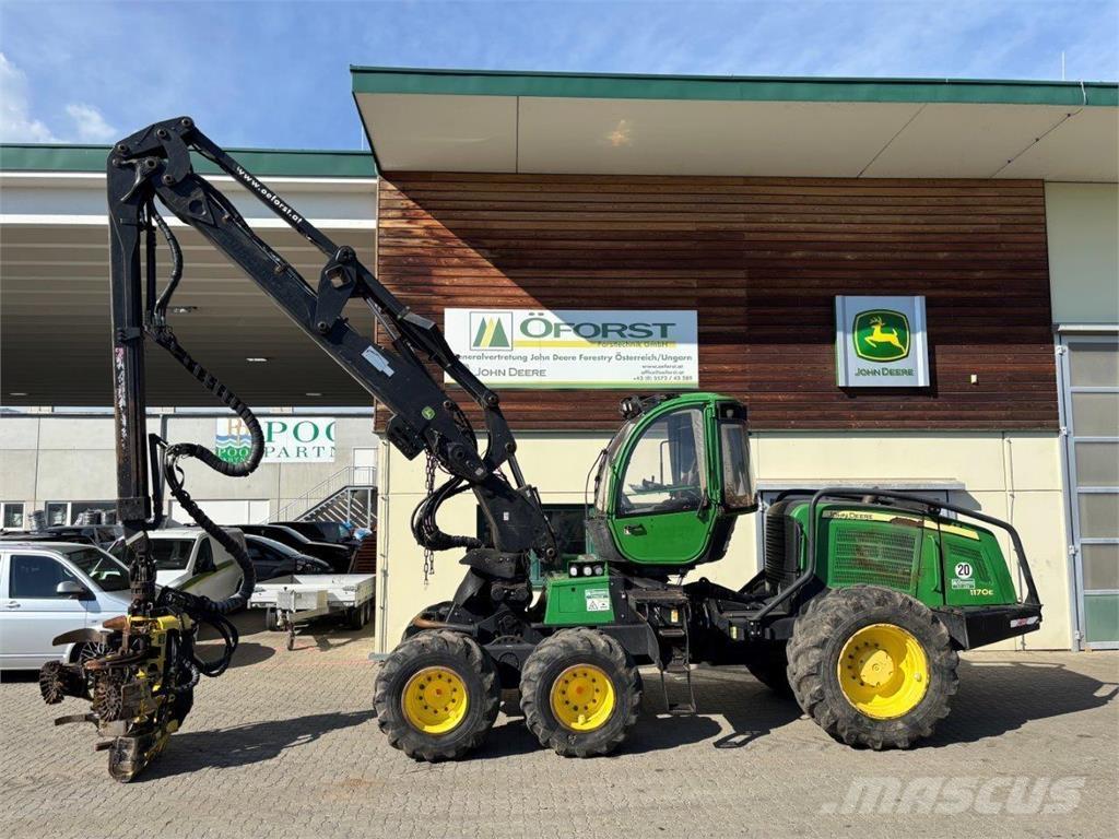 John Deere 1170 E Abbattitrici, Disboscatrici