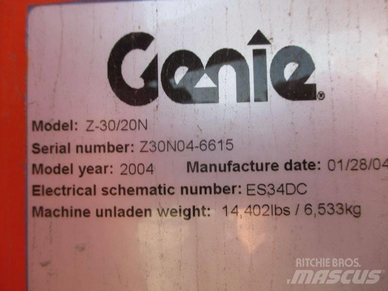 Genie Z 30/20 N Piattaforme a braccio articolato