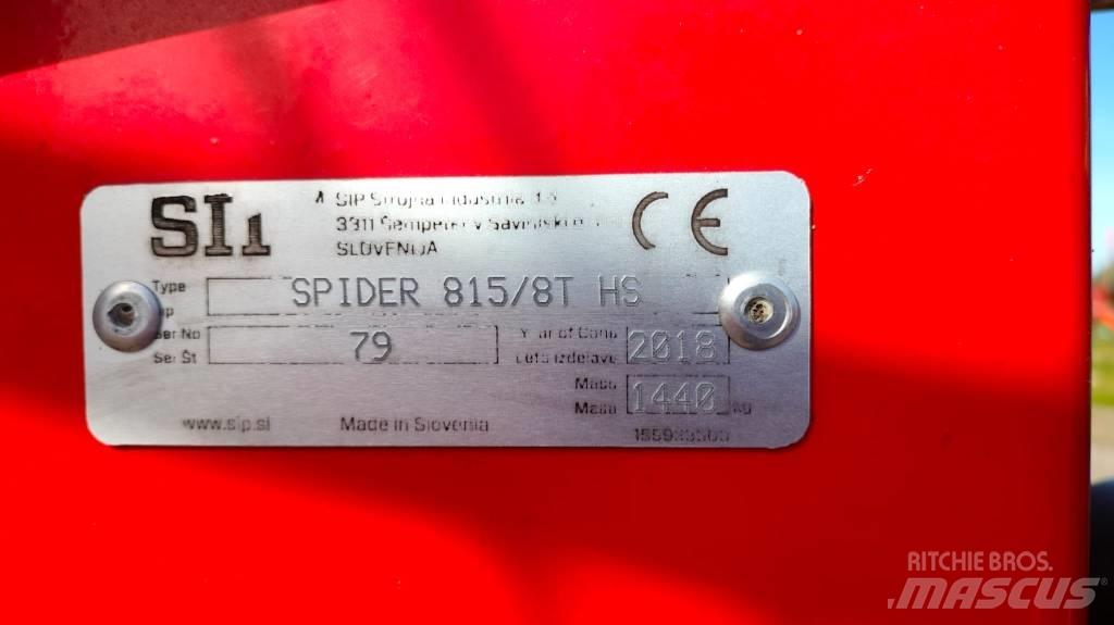 SIP SPIDER 815|8 T Ranghinatori