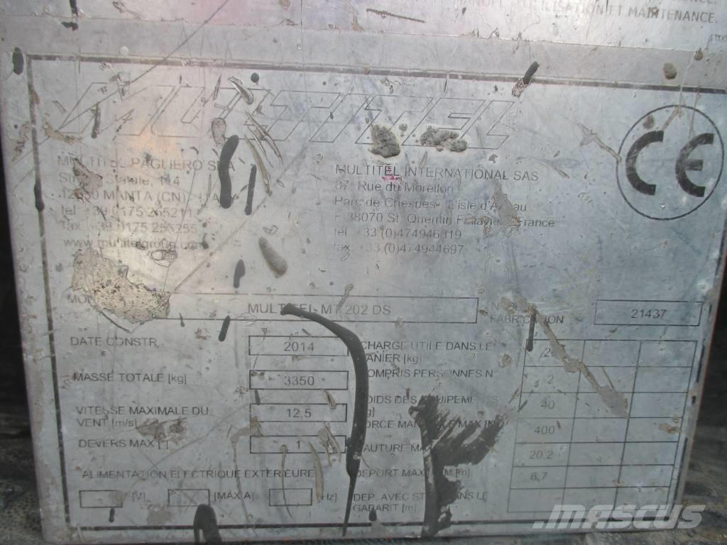 Multitel MT 202 DS Piattaforme autocarrate