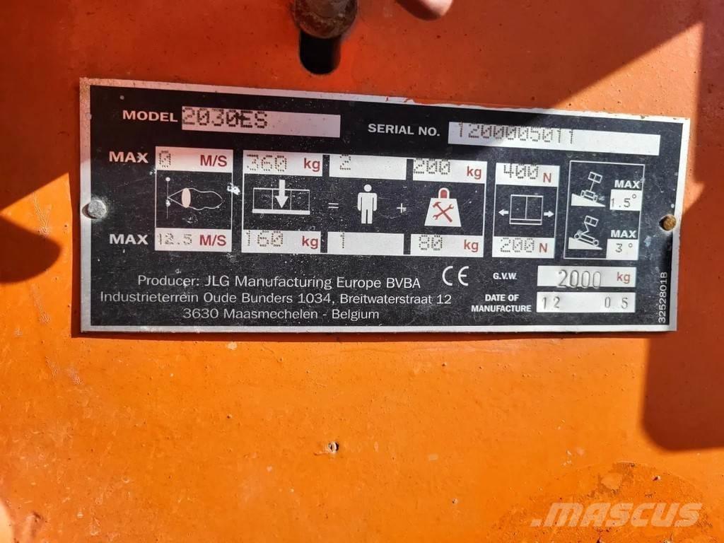 JLG 2030ES Piattaforme a pantografo