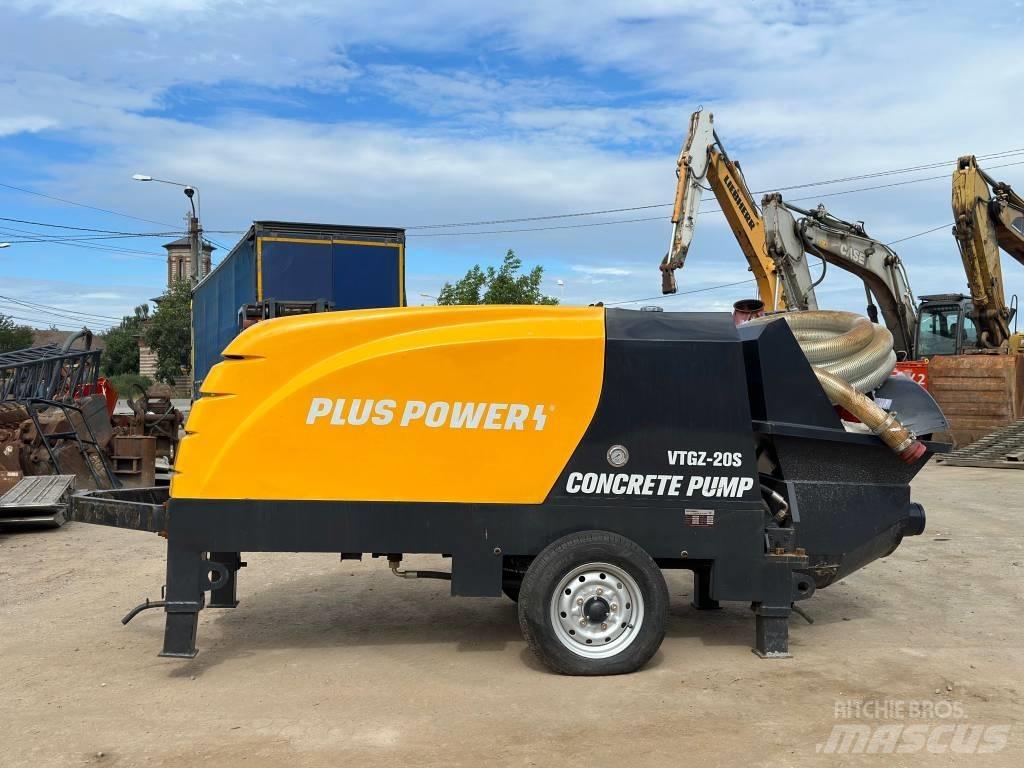 Plus Power VTGZ-20S Autopompe per calcestruzzo
