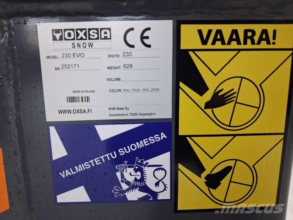 Oxsa 230 EVO Spazzaneve