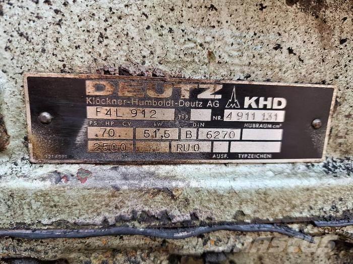  Engines F4L912 Trasporto - Altro