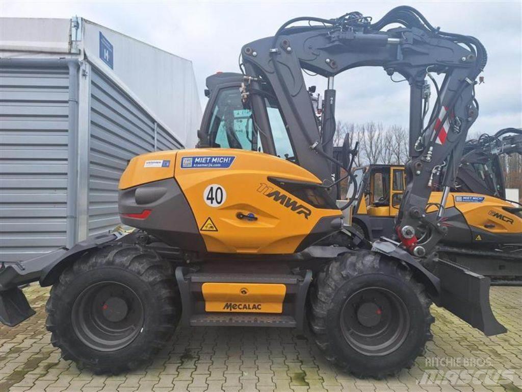 Mecalac 11 MWR Escavatori gommati