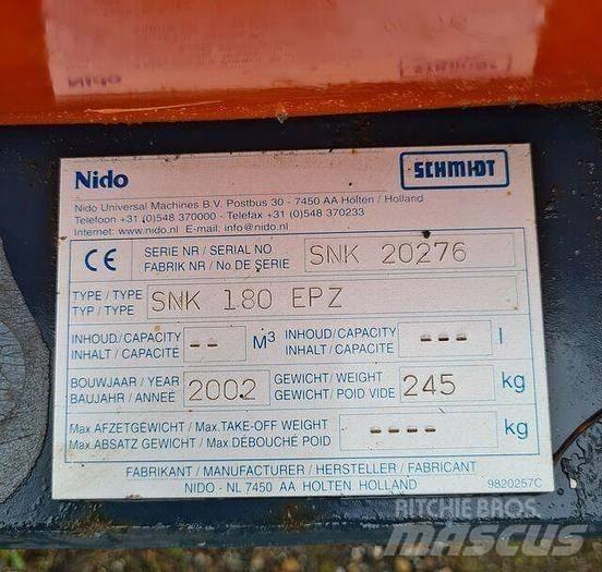 Nido SNK180 EPZ Lame spazzaneve e aratri
